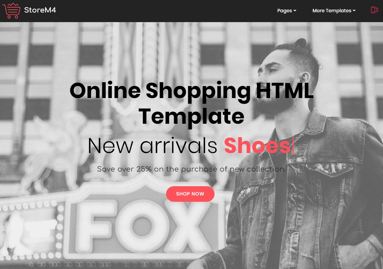 Shopping Caat HTML Template