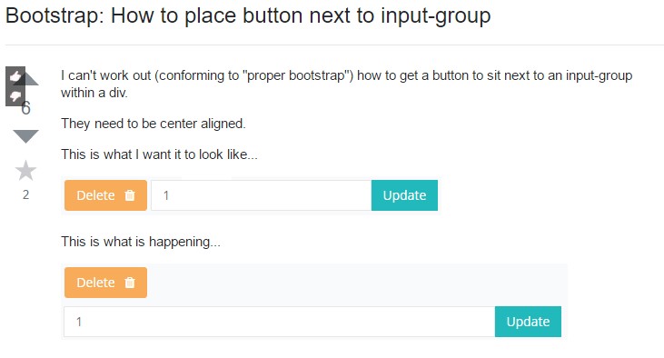  Exactly how to place button  unto input-group