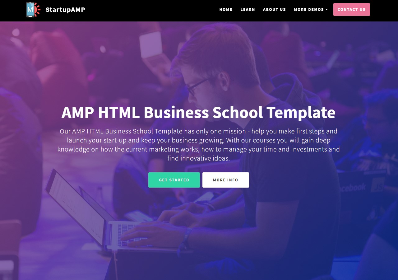 One-Page HTML Templates