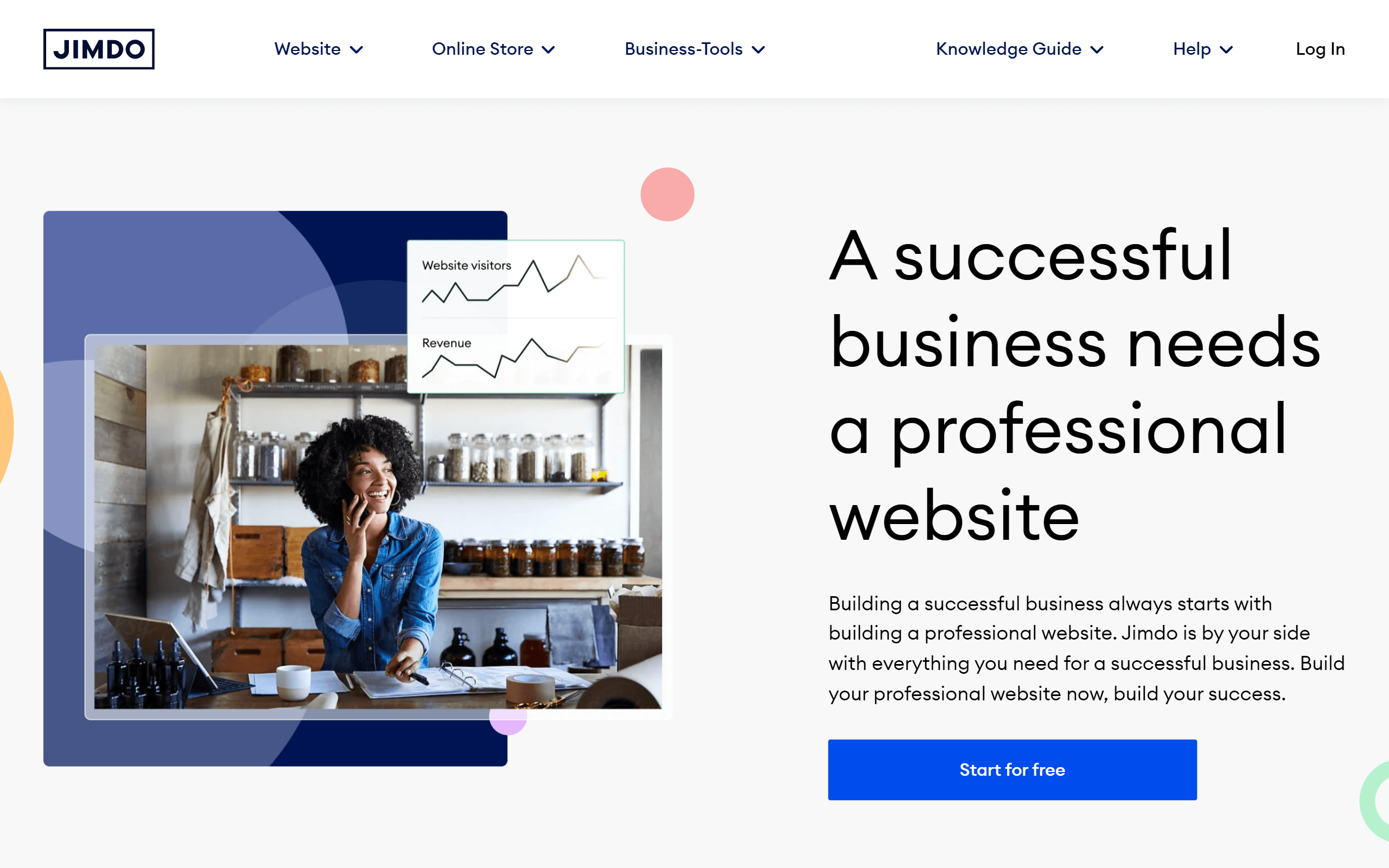 Jimdo AI Website Builder
